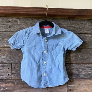 Carters 9m Button Down Shirt
